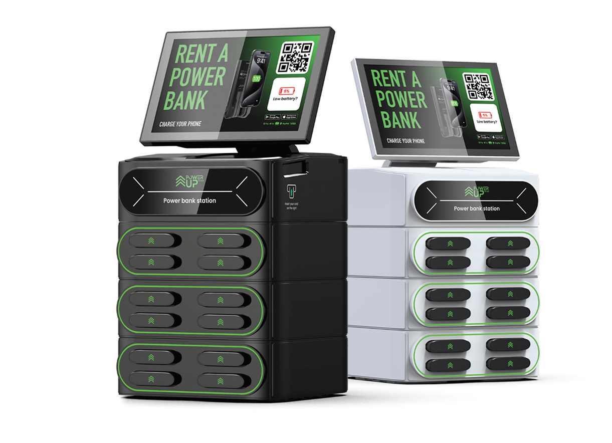 PowerUp ToGo power bank charging station for bars and restaurants